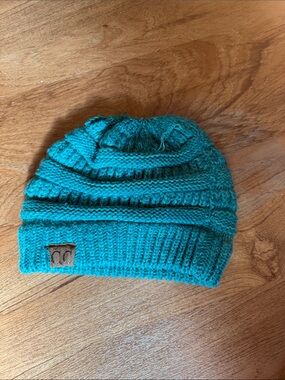 CC Kids Teal Knit Beanie